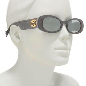 Gucci Oval Sunglasses